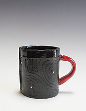 Blackout Mug by Vaughan Nelson (Ceramic Mug)