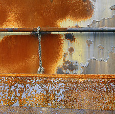 Rust and Rope by Russ Martin (Color Photograph)