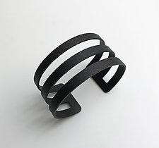 Band Cuff Bracelets by Melissa Stiles (Steel Bracelet)