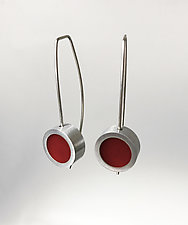Small Dot Earrings by Melissa Stiles (Resin Earrings)