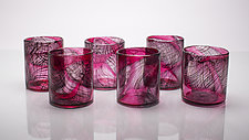 Dark Matter Glasses by Andrew Iannazzi (Art Glass Drinkware)