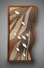 Wind Course by Aaron Laux (Wood Wall Sculpture)
