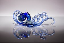 Curious by Bryan Randa (Art Glass Sculpture)