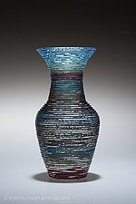 MiniMe Solid Vase Form 31 by Sidney Hutter (Art Glass Sculpture)