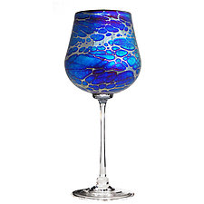 Spider Glasses by Romeo Glass (Art Glass Drinkware)