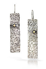 Ridgeline Earrings by Susie Aoki (Gold & Silver Earrings)