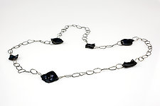 Ejecta Random Necklace by Lisa LeMair (Enameled Necklace)