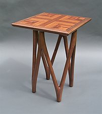 Victoria by Tracy Fiegl (Wood Side Table)