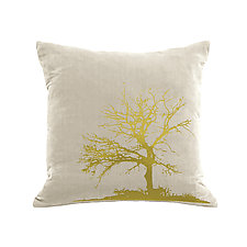 Gilded Luxe Tree Pillow by Helene Ige (Velvet Pillow)