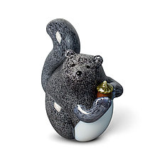 Squirrel by Orient & Flume Art Glass (Art Glass Paperweight)