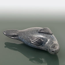 Seal by Orient & Flume Art Glass (Art Glass Paperweight)