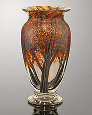 Autumn Woods by Orient & Flume Art Glass (Art Glass Vase)