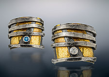 Wrapped Ring with Gemstone by Patricia McCleery (Gold, Silver & Stone Ring)