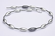 Single Cone Necklace by Laurette O'Neil (Silver Necklace)
