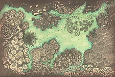Coral Garden by Andrea Pro (Prints Woodcuts)