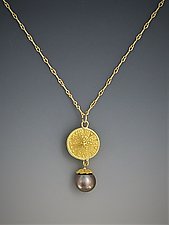 Ophelia Necklace by Nina Mann (Gold & Pearl Necklace)
