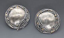 Orion Earrings by Nina Mann (Gold & Silver Earrings)