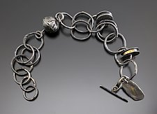 Morning Moon Bracelet by Nina Mann (Gold & Silver Bracelet)