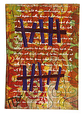 Five by Seven 11 by Catherine Kleeman (Fiber Wall Hanging)