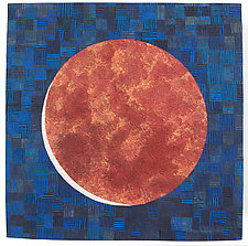 Blood Moon by Catherine Kleeman (Fiber Wall Hanging)