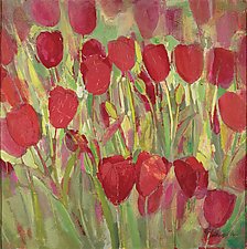 April Tulips by Sarah Samuelson (Giclee Print)