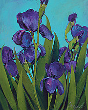 Iris by Sarah Samuelson (Giclee Print)