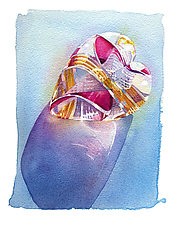 Glass Heart by Marlies Merk Najaka (Pigment Print)