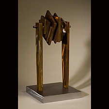 Abacus by Jeffrey Brown (Metal Sculpture)