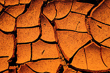 River Clay Detail, Utah by Jed Share (Color Photograph)