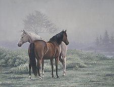 Misty Morning by Werner Rentsch (Acrylic Painting)