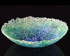 Glass Seascape Bowl by Anchor Bend Glassworks (Art Glass Bowl)