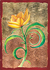 Yellow Flower by Rachel Tribble (Giclee Print)