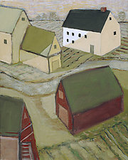 Barnyard by Robert Ferrucci (Giclee Print)