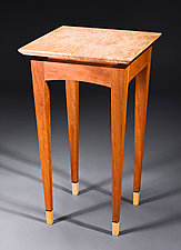 Y2K Small Side Table by Bayley Wharton (Wooden Side Table)