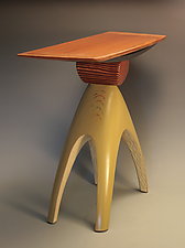 Elemental Balance by Derek Secor Davis (Wood Console Table)
