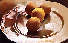 Plate of Apricots by Jane Sterrett (Giclee Print)