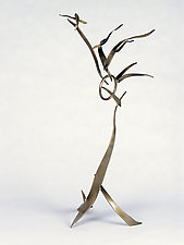 Large Crane Dance by Charles McBride White (Metal Sculpture)