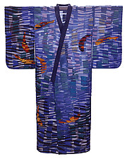 Koi Kimono by Tim Harding (Fiber Wall Hanging)