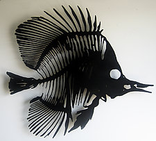 Fish I by Paul Arsenault (Metal Wall Sculpture)