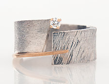 Forever 3 Ring by Dagmara Costello (Silver & Stone Ring)