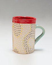 Ripple Mug by Vaughan Nelson (Ceramic Mug)