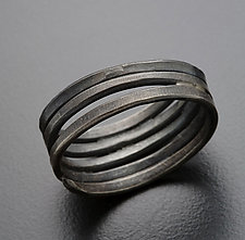 Hammered Wrap Ring by Randi Chervitz (Silver Ring)