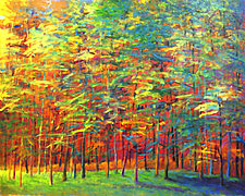 Heat In The Back Of The Forest by Ken Elliott (Giclee Print)