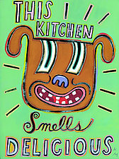 This Kitchen Smells Delicious by Hal Mayforth (Giclee Print)
