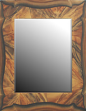 Russia Beveled Mirror by Grant-Noren (Wood Mirror)