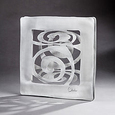 Spiraling Duo by Cherie Haney (Metal Wall Sculpture)