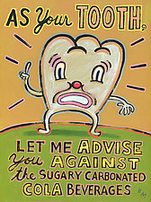 As Your Tooth by Hal Mayforth (Giclee Print)
