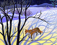 Miles to Go: Winter by Wynn Yarrow (Giclee Print)