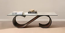 Infinity Table by Richard Judd and James Papadopoulos (Wood Coffee Table)