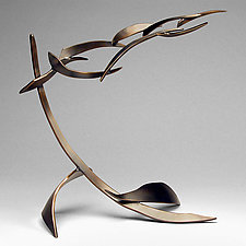 Organics Variation 1 by Charles McBride White (Bronze Sculpture)